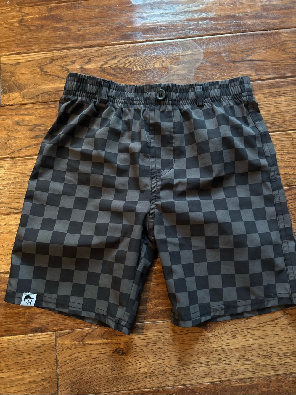 George Hats 6/7 WALK Hybrid Check Shorts Unlined Swim Swimsuit
